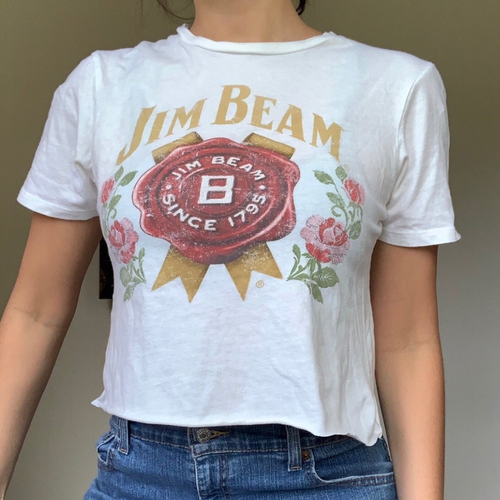 Jim Beam cropped t